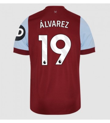 West Ham United Edson Alvarez #19 Hemmatröja 2023-24 Kortärmad